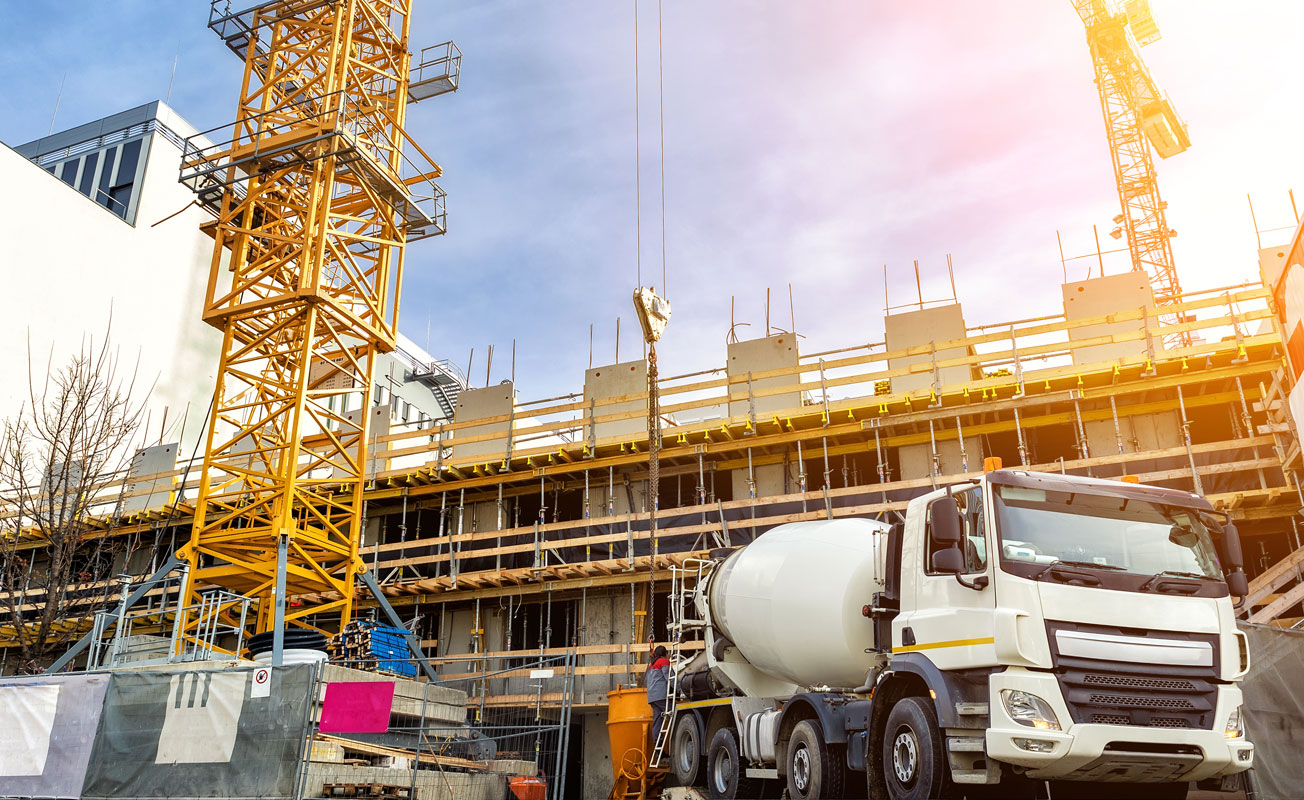 Photo of a construction site