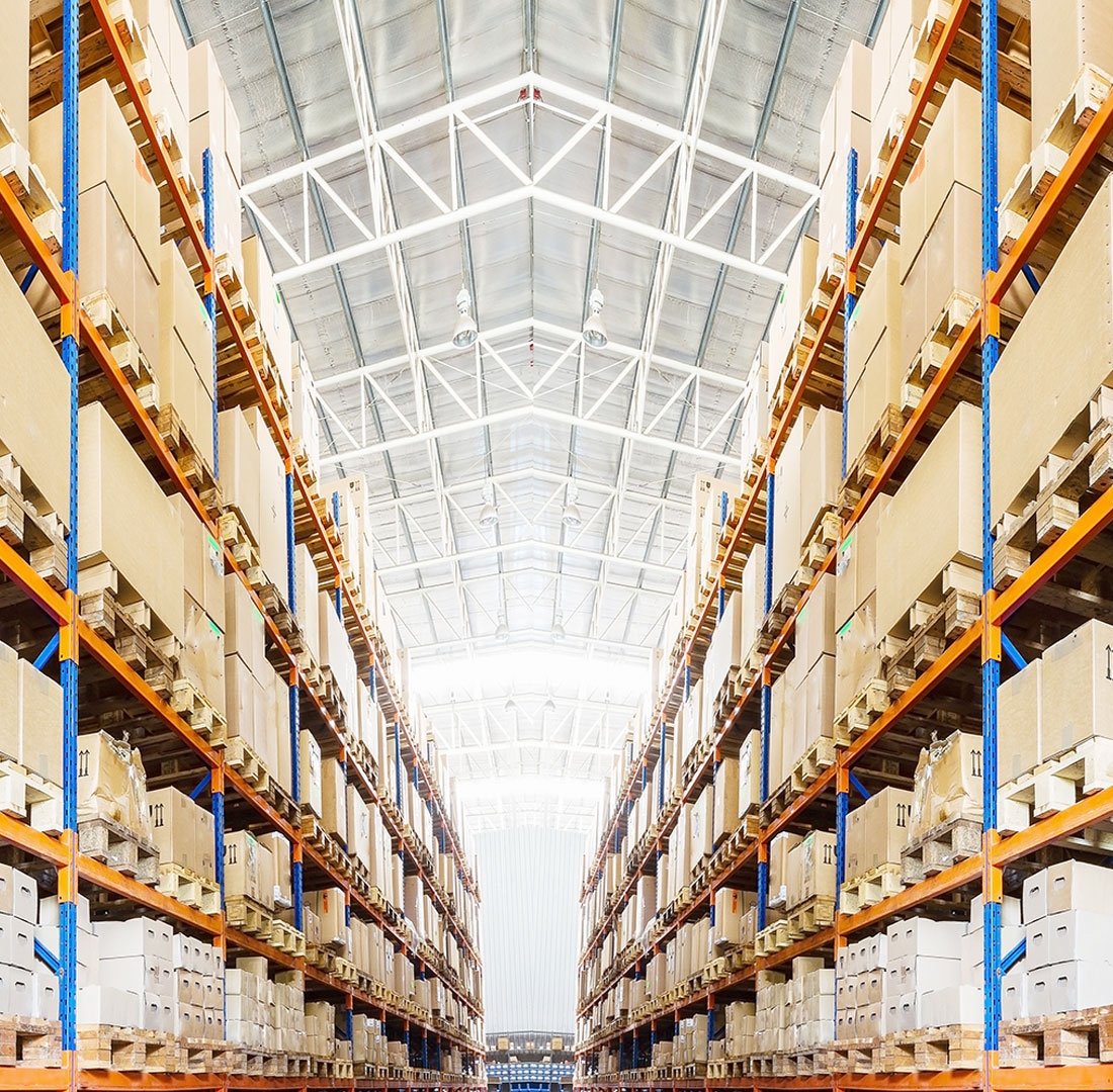 Photo of a warehouse